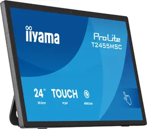 Skārienvadības panelis IIYAMA T2455MSC-B2 23,8" IPS 1920×1080, skaļruņi, VESA, melns