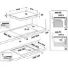 Whirlpool WTX6019DCF indukcijas plīts 59 cm Photo 9