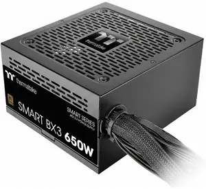 Блок питания THERMALTAKE 650W Smart BX3 Pro SE – 650 Вт ATX, одиночная шина +12В, 80 PLUS Bronze