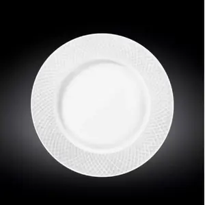 Porcelain Side Plates Wilmax JULIA 25.5 cm, set of 2, white
