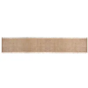 Table Runner Mikasa GB40MKTRUNJUTE, Jute Fabric, 230 x 33 cm, Brown