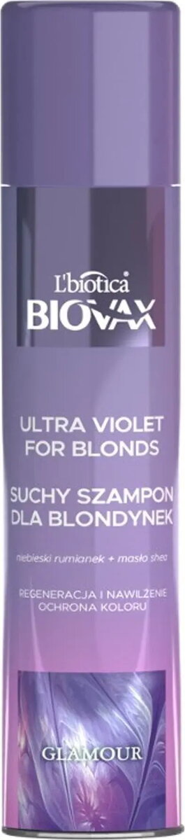 Sausais šampūns blondīnēm LBIOTICA / BIOVAX