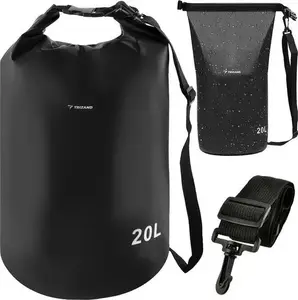 Ūdensizturīgs maisiņš Trizand 20L, melns (modelis 23566)