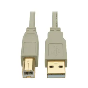 USB A to USB B Cable Tripp Lite U022-006-BE — USB 1.1, 1.8 m, Male-to-Male, Beige
