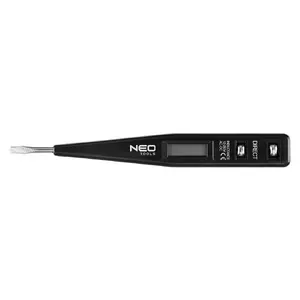 Electrical safety tester NEO tools 94-005 — compact handheld tester, depth 120 mm, single unit