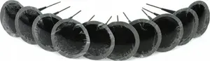Tire repair plugs with patch 6 mm 10 pcs GEKO G71213