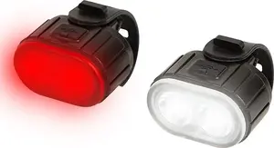 BLOW набор аккумуляторных велосипедных фонарей LED на перед и зад USB BL-01 — комплект
