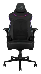 Universal gaming chair ASUS ROG Courser — padded seat, max weight 136 kg, seat 670×700 mm, min height 140 cm, black