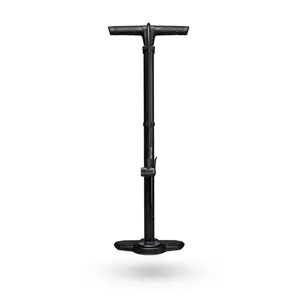 Напольный насос Pro Bikegear PRPU0100 — велосипедный напольный насос, чёрный, для клапанов Presta и Schrader
