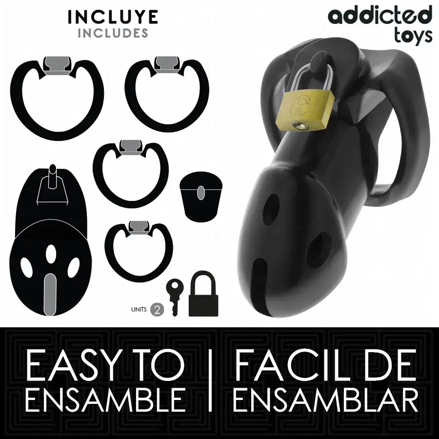 ADDICTED TOYS LOCKED Unbroken Den — клетка 9,8 см Photo 4