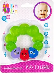 Грызунок Bambam Gryzak Ptaszki для малышей, мягкая текстура, дизайн «птички»