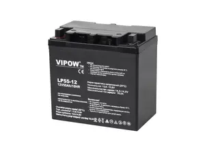 Battery VIPOW 12V 55Ah (BAT0223) — lead-acid 12 V 55 Ah battery for backup and automotive use