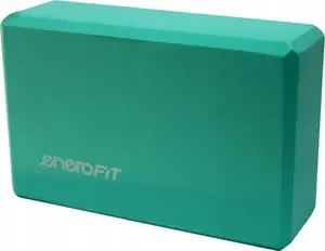Yoga Block Enero BLOK KOSTKA DO ĆWICZEŃ ENERO FIT mint — foam support block for stretching and balance