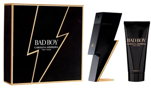 Carolina Herrera Bad Boy set (EDT 100 ml, shower gel 100 ml)