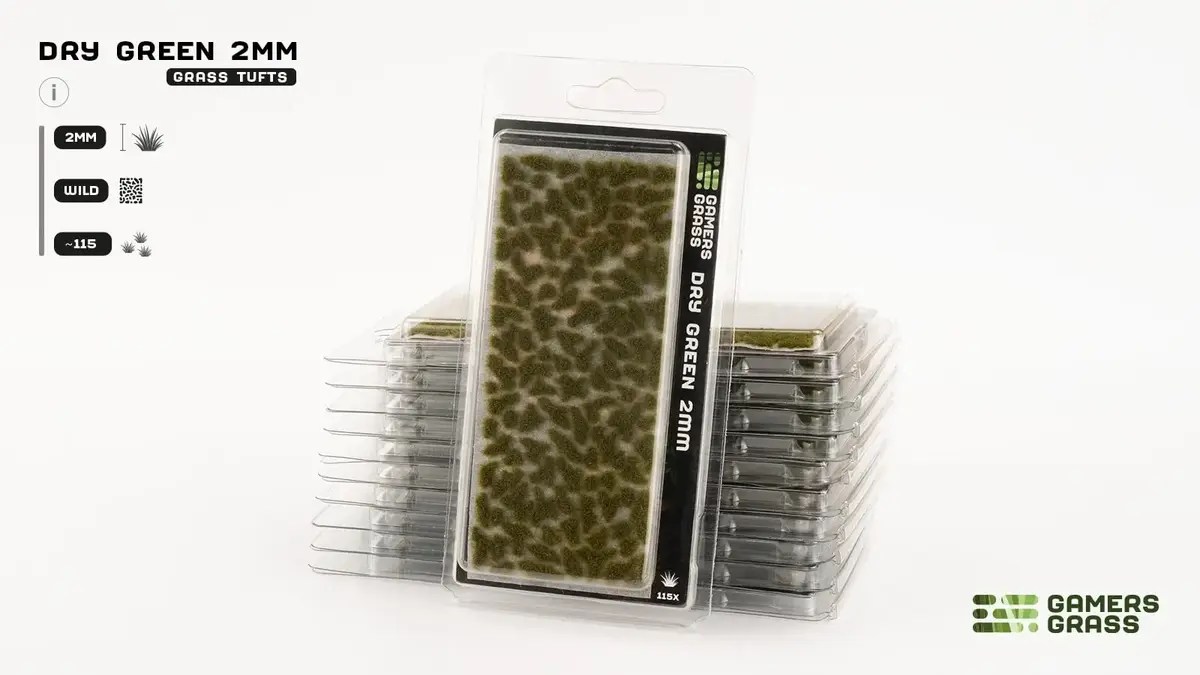 Gamers Grass GG2-DGR scale model plant set Photo 3