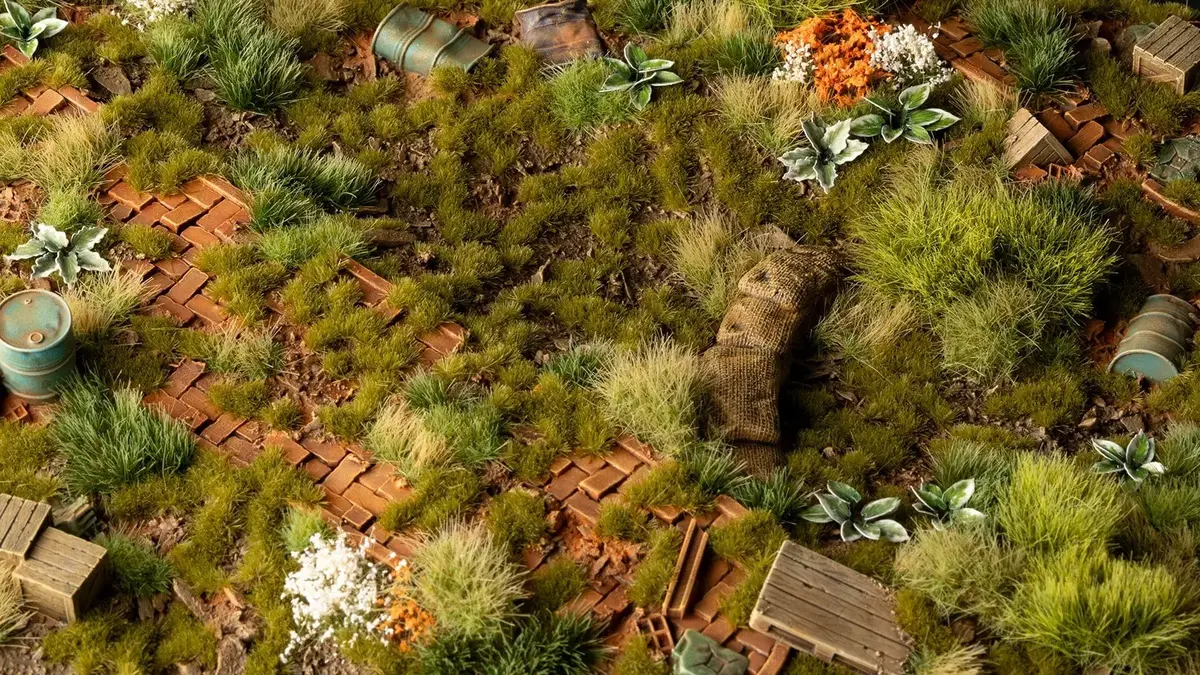 Gamers Grass GG2-DGR scale model plant set Photo 4