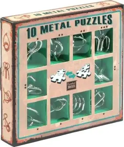Набор головоломок Puzzle Mania, Eureka, 10 шт., зелёный