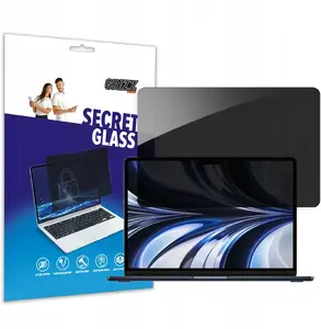 Privacy Matte Glass Screen Protector GrizzGlass SecretGlass for Apple MacBook Air 15 (M2/M3/M4)