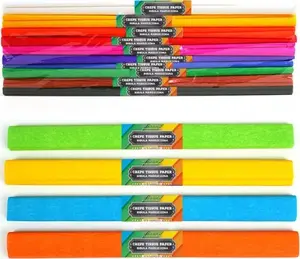 Crepe Paper Sheets STARPAK Spectrum Mix 50 x 200 cm, pack of 10