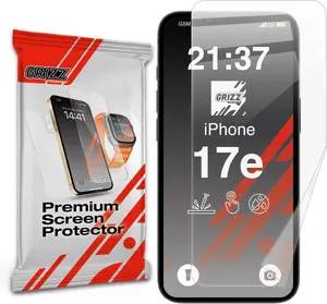 Защитная плёнка GrizzGlass CeramicFilm для Apple iPhone 17e / 16e — керамическая защитная плёнка