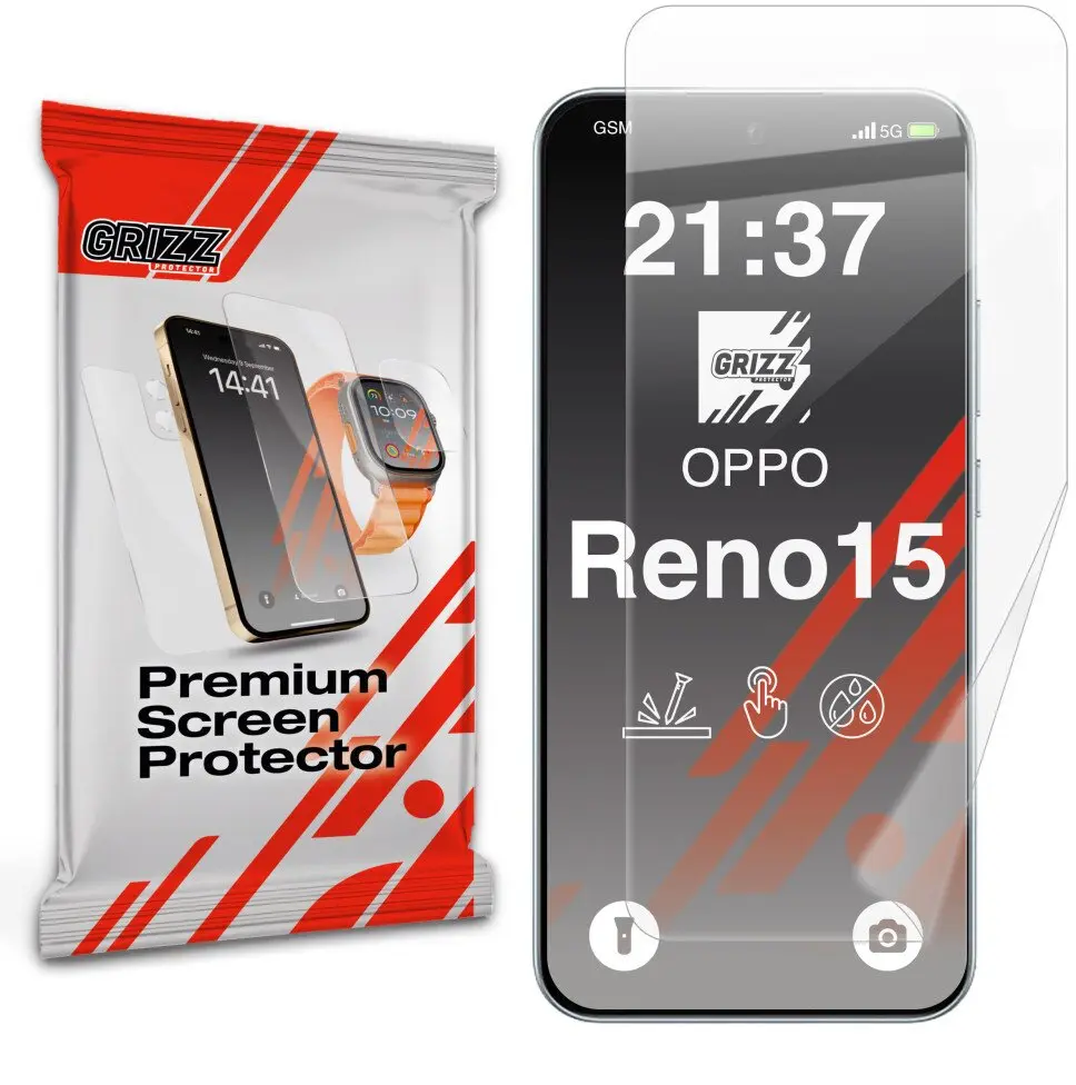 Aizsargplēve GrizzGlass CeramicFilm priekš Oppo Reno15