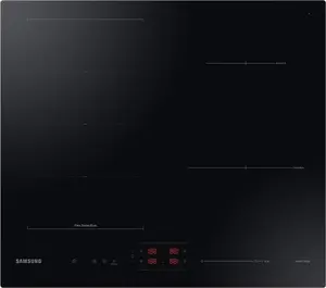 Iebūvējamā indukcijas plītīte Samsung NZ64B6056FK — 4 plīts zonas, skārienvadība