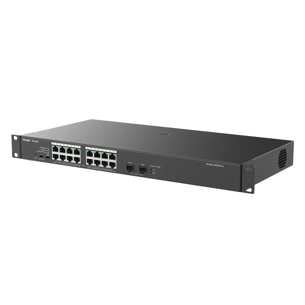 Ruijie RG-ES118GS-P-L Неуправляемый L2 Gigabit PoE Photo 2