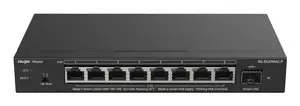 Коммутатор управляемый L2 RUIJIE RG-ES209MG-P — 8× 2.5G RJ-45, PoE (54 В), 60 Гбит/с, 4000 MAC, чёрный
