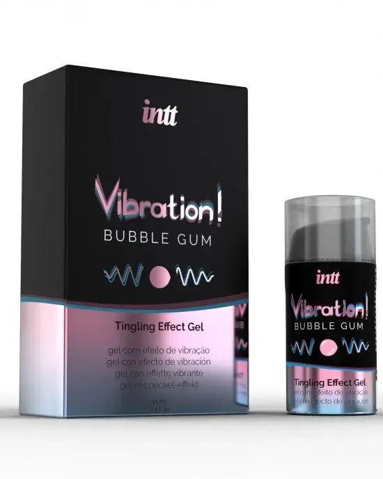 Personal lubricant BoT Intt Cosmetics Vibration! Bubble Gum Photo 3