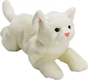 Plush toy Suki Biały Kot 12071 – soft white cat plush, collectible stuffed animal