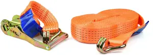 Lashing strap with ratchet GEKO 14 m, 5 t, 50 mm, set of 8