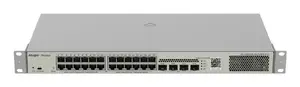 Pārvaldāms L2 Gigabit PoE komutators Ruijie RG-NBS3100-24GT4SFP-P-V2 — 24x 10/100/1000 RJ-45, 4x SFP, 56 Gbit/s, metālisks