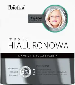 Гиалуроновая маска для лица Lbiotica 23 мл — интенсивное увлажнение