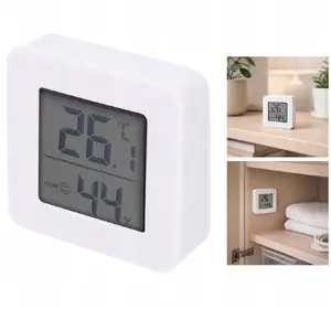 Digital Thermometer-Hygrometer JJC DH-1 2-in-1 Indoor 0–45°C Clear LCD Display