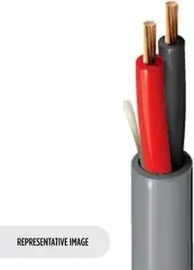Cable Belden Security & Sound 2-conductor model 4300ULW.02305, low-voltage audio/security wiring