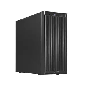 Computer case CHIEFTEC BW-01B-OP Midi Tower ATX/ITX, supports 6×3.5" + 4×2.5", 2×5.25", rear 1×120 mm, SGCC, black, 200×510×465 mm