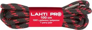 Круглые шнурки Lahti Pro L9040100 — 10 пар, 100 см, черно-красные