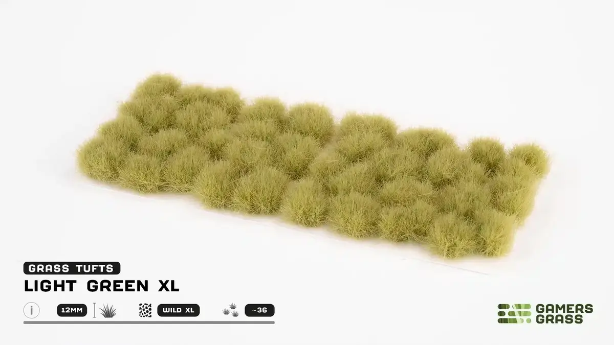 Gamers Grass GG12-LG scale model plants, 36 pcs Photo 2