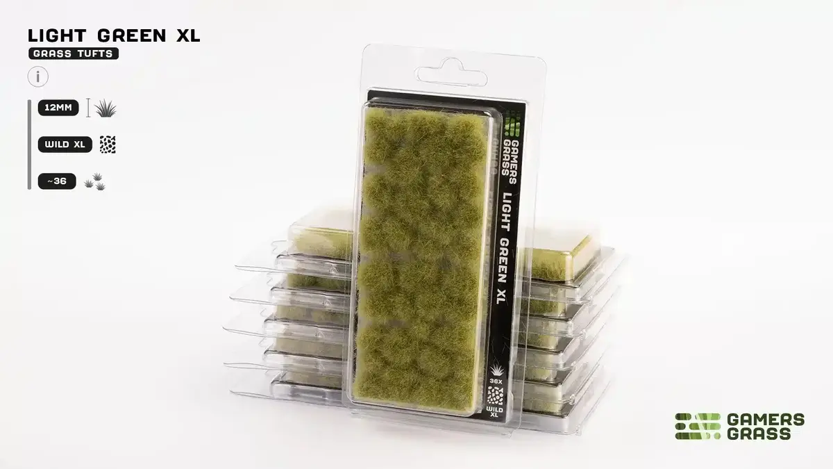 Gamers Grass GG12-LG scale model plants, 36 pcs Photo 3