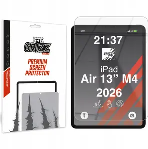 Защитное стекло GrizzGlass HybridGlass для Apple iPad Air 13" 2024/2025/2026 — гибридное закалённое стекло