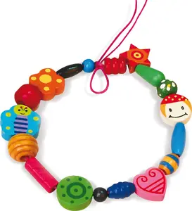 Bead jewelry making set Viga Kreatywny zestaw koralików – Viga craft kit for making bracelets and necklaces