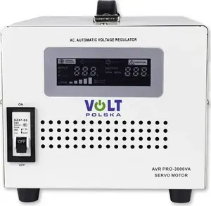 Voltage Stabilizer Volt AVR PRO 3000VA SERVO, 3% regulation
