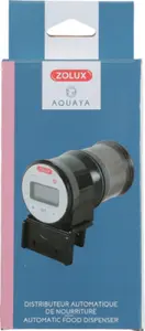 Automātiska barotava akvārija zivīm ZOLUX modelis 343132 — programmējama, līdz 15 porcijām dienā