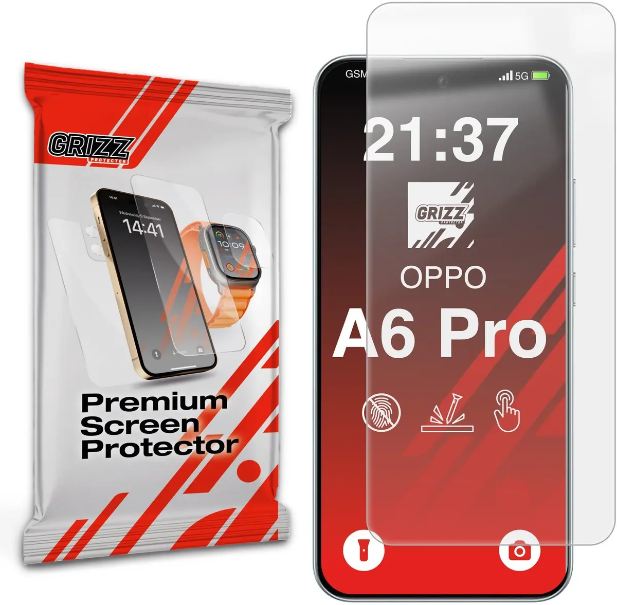 Aizsargplēve GrizzGlass PaperScreen priekš Oppo A6