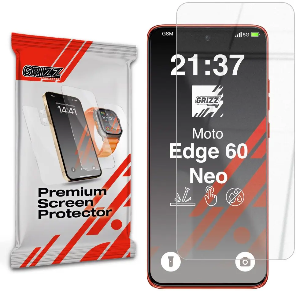 Hibrīdais aizsargstikls GrizzGlass HybridGlass priekš Motorola