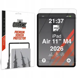 Защитное стекло GrizzGlass HybridGlass для Apple iPad Air 11" (2024/2025/2026) — гибридное закалённое стекло