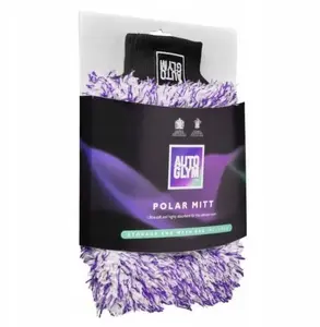 Microfiber Wash Mitt Auto Glym Polar – Auto Glym PMITT, plush microfiber washing glove