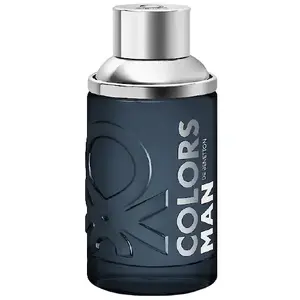 Tualetes ūdens Benetton Colors Man Black 100 ml — vīriešu ziemas aromāts