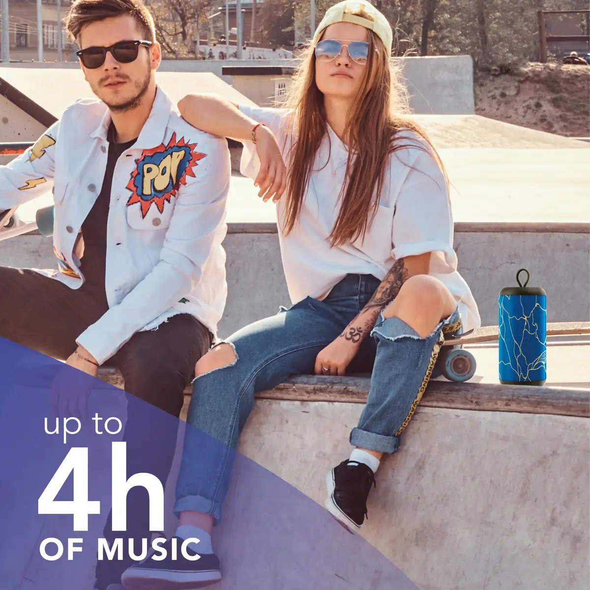Veho Music Sound Vertical Bluetooth Speaker 5W Photo 11