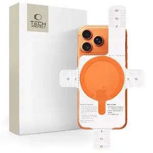 MagSafe-compatible Magnetic Ring Phone Mount Tech-Protect MMP-200 Cosmic Orange